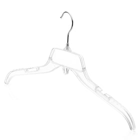 DEILSY clear dress hangers guard fabrics while maintaining a neat closet