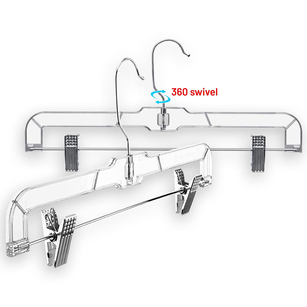 DEILSY heavy-duty pants hanger built to endure daily use.