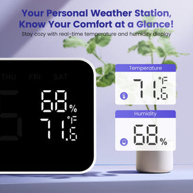 Dekala auto-dimmer screen adjusts brightness for day and night.