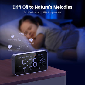 Dekala auto-off timer enabled for personalized sleep sound sessions.
