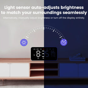 Dekala sleep-sounds feature showcasing nine soothing options.