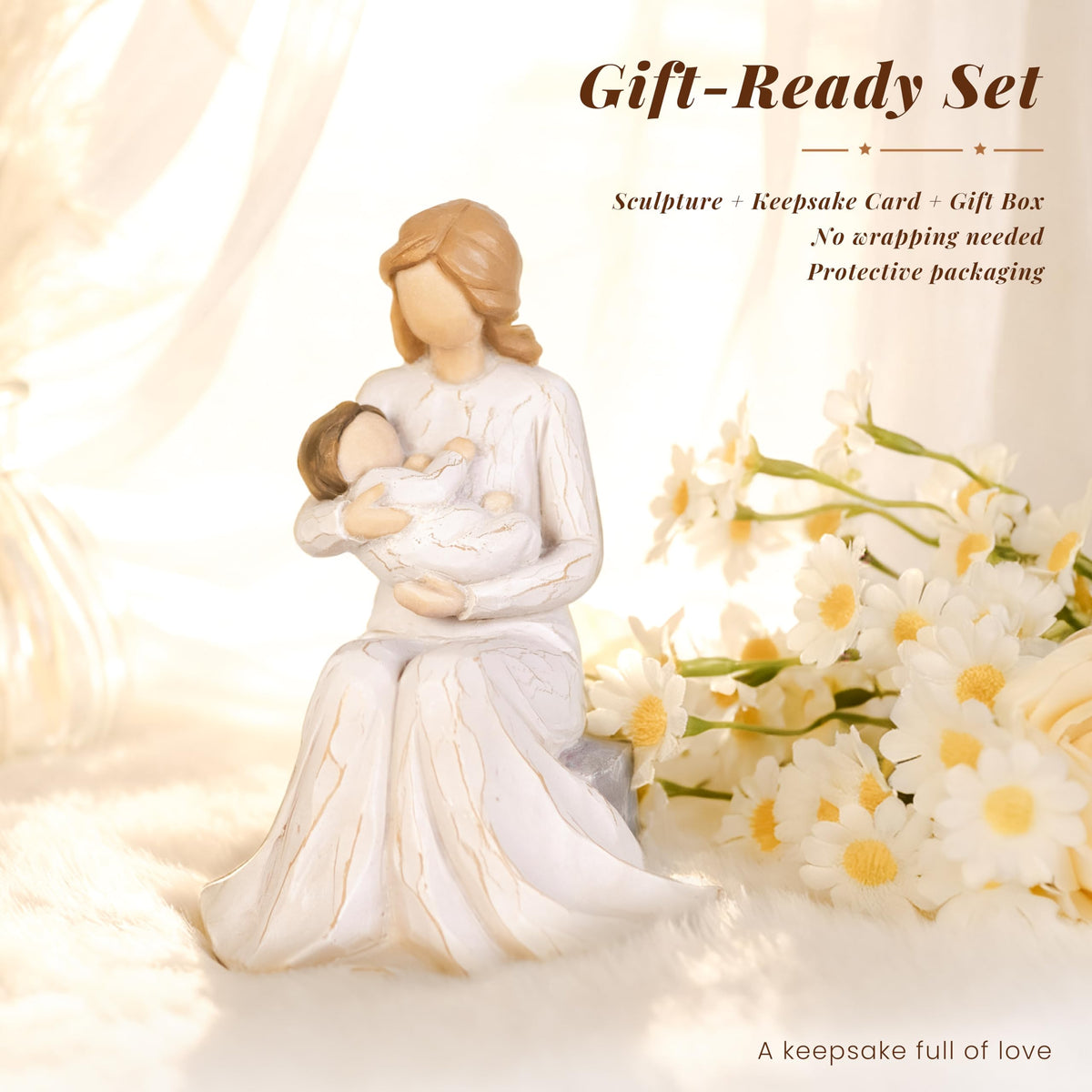 Dekismeos 4.73-inch figurine, perfect size for elegant display.