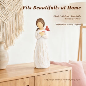 Dekismeos travel-friendly cardinal figure works as a personal shrine on the go.