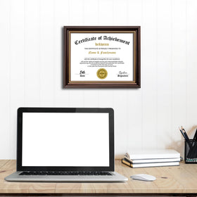 DEKWINN diploma frame gift-ready presentation suitable for graduates.