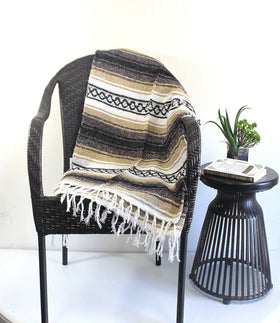 Del Mex soft cotton and recycled acrylic blend close-up for durability.