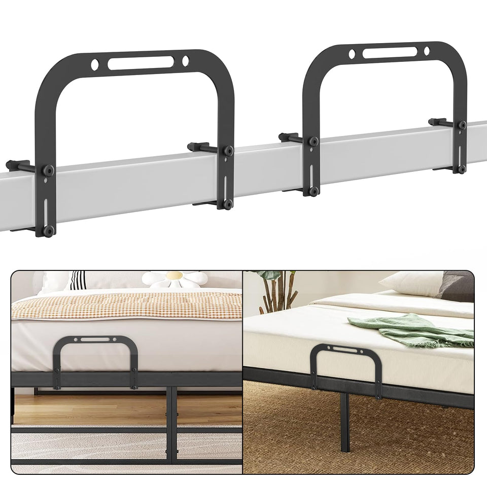 DELLAN mattress slide stopper package demonstrates anti-slip solution for metal bed frames.