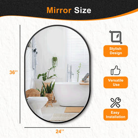 Delma oval mount supports horizontal or vertical placement.