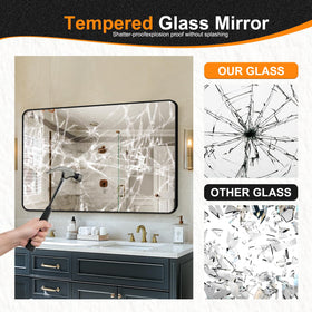 Delma black frame resists rust, keeping a clean, long-lasting look.