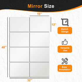 Delma mirror tiles packaging with EVA foam prevents breakage in transit.