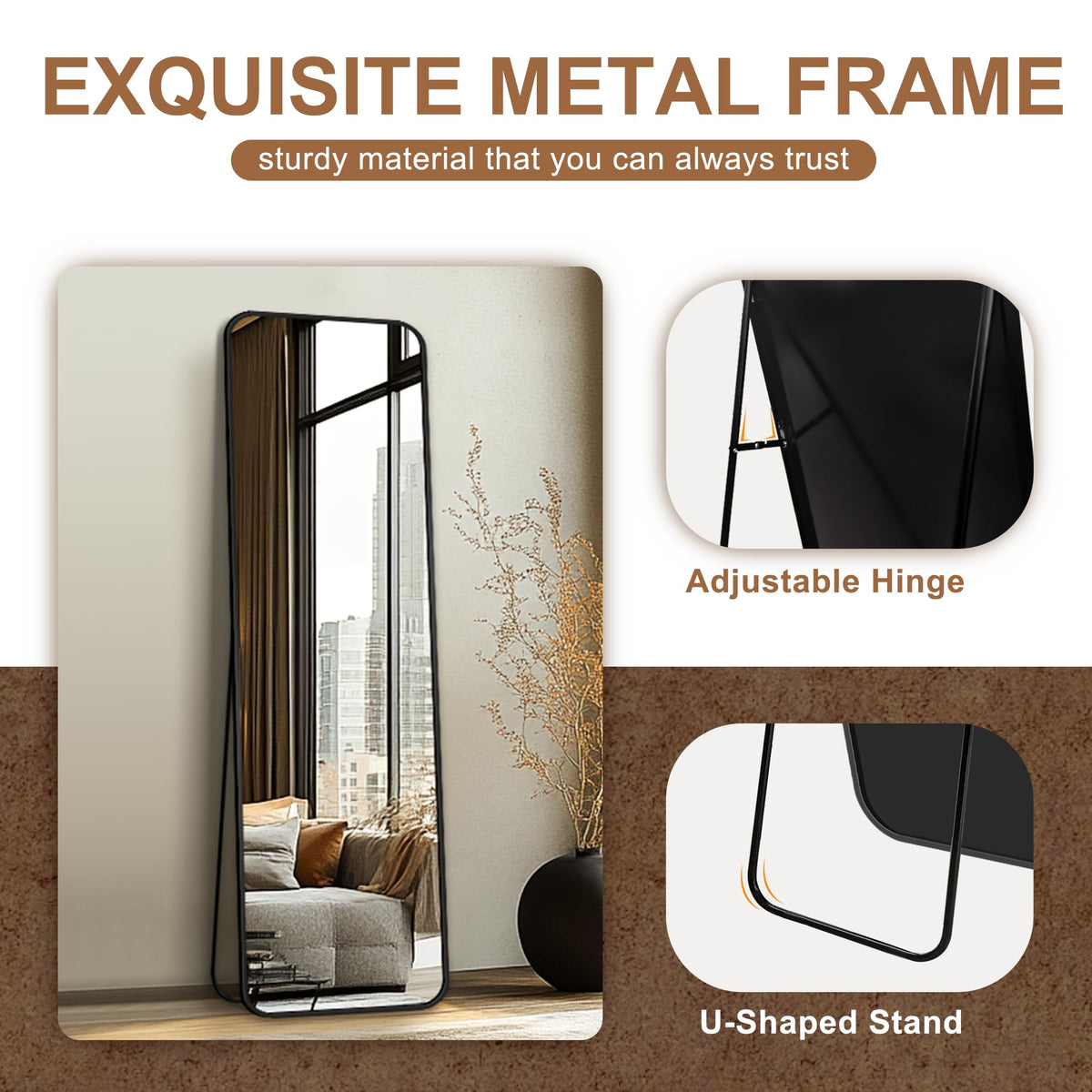 Delma folding-stand allows quick setup in any room.