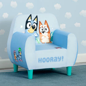 Delta Children Bluey Foam Chair high-back support for growing children