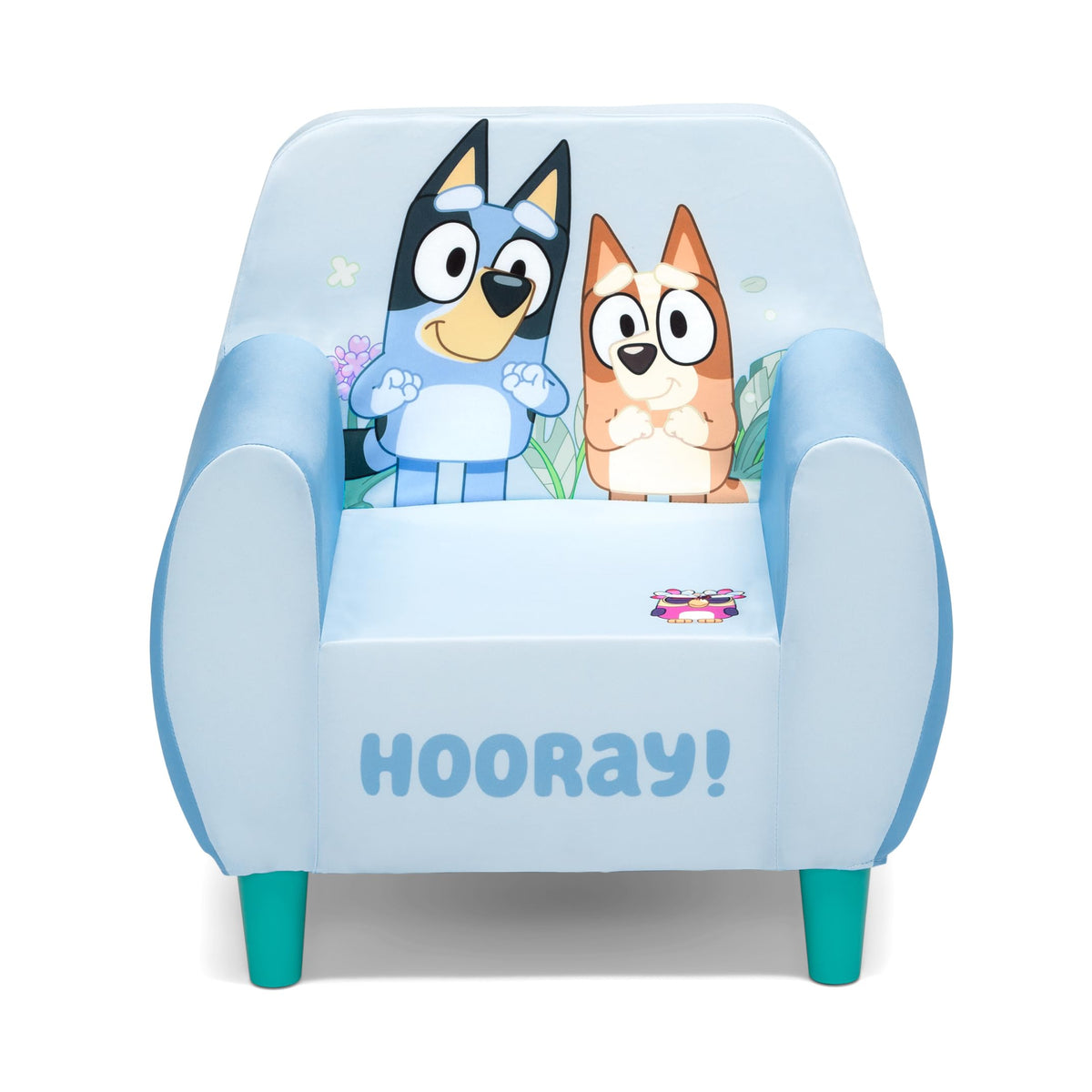 Delta Children Bluey Foam Chair safety standards for confidence