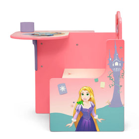 Delta Children chair desk assembled dimensions shown for room planning.