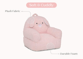 Delta Children Cozee Buddy Chair Bunny ears add playful comfort for kids.
