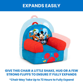 Delta Children Cozee Buddy Chair dimensions and fit for kids' seating.
