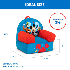Delta Children Cozee Buddy Chair is lightweight for quick room-to-room moves.