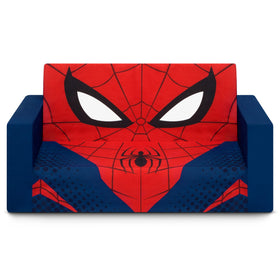 Delta Children Cozy Spider-Man setup suited for shared playrooms