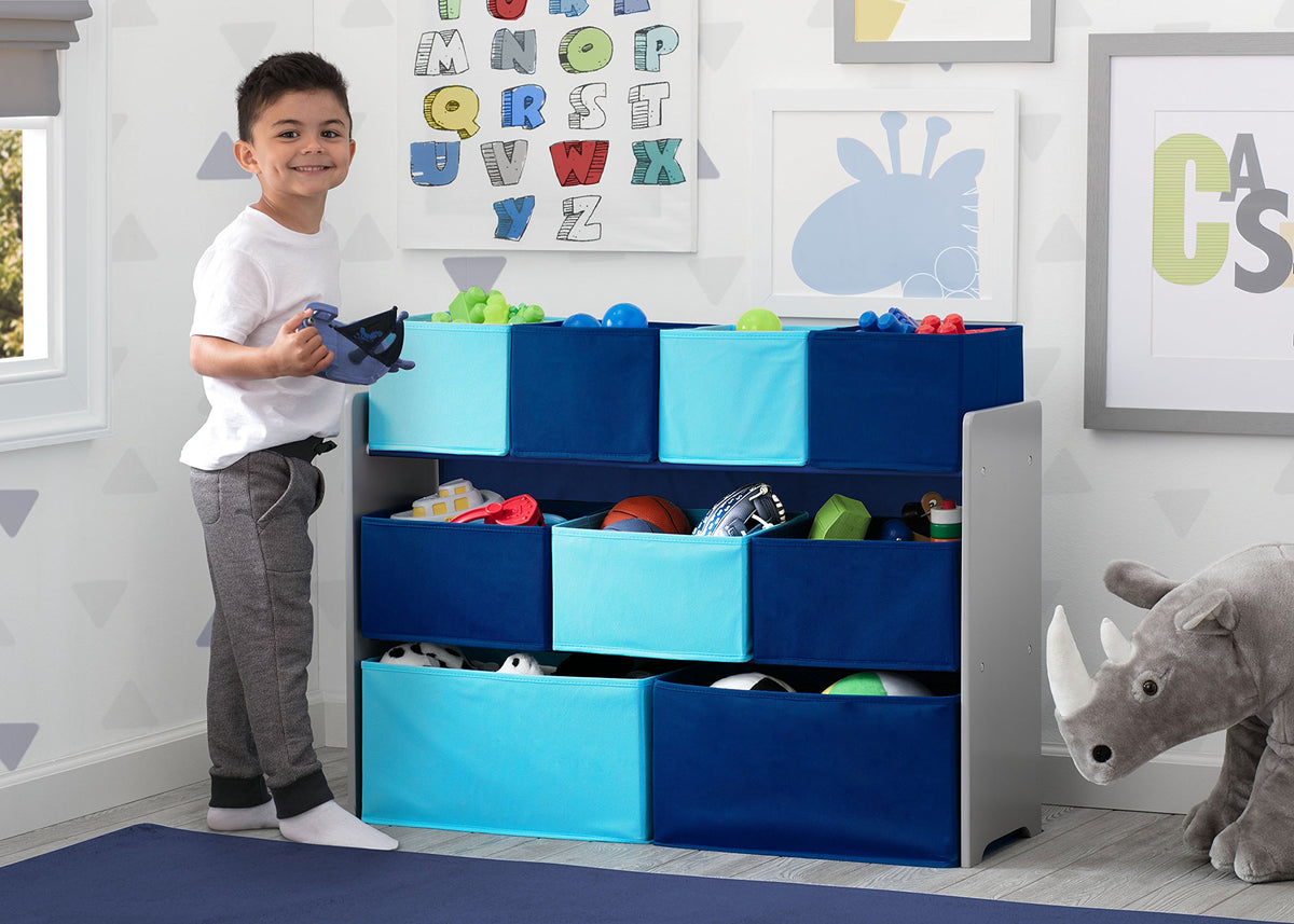 Delta Children safety-first design using engineered wood and fabric for durability