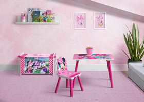 Delta Children Minnie Mouse chair designed for toddler comfort and height