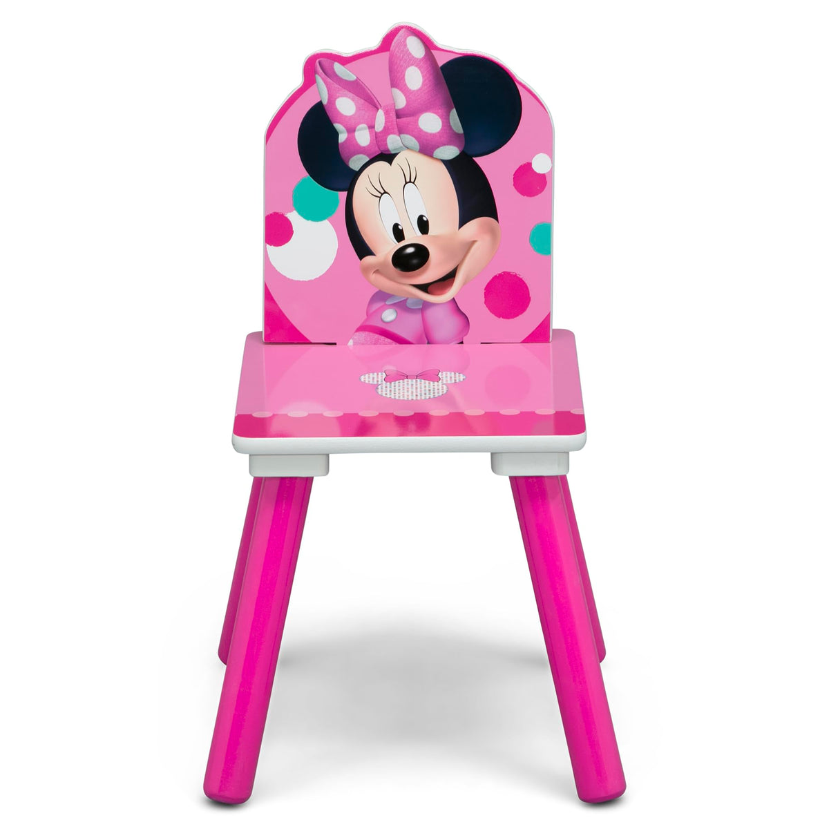 Delta Children Minnie Mouse pink color brightens kids’ room