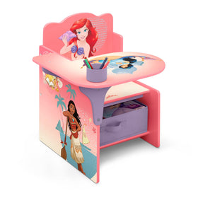 Delta Children Disney Princess chair desk features Ariel, Jasmine, Belle graphics.