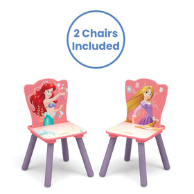 Delta Children Disney Princess chair with Moana graphic brightens activities.