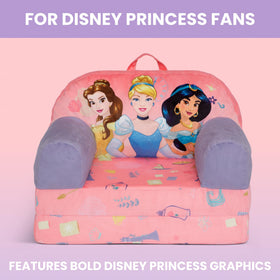 Delta Children Disney Princess Cozee Buddy chair pink foam construction maintains shape