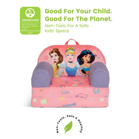 Delta Children Disney Princess Cozee Buddy chair pink safety standards compliance