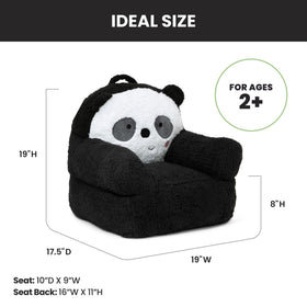 Delta Children Panda Cozee Buddy Chair handle for easy movement around the house