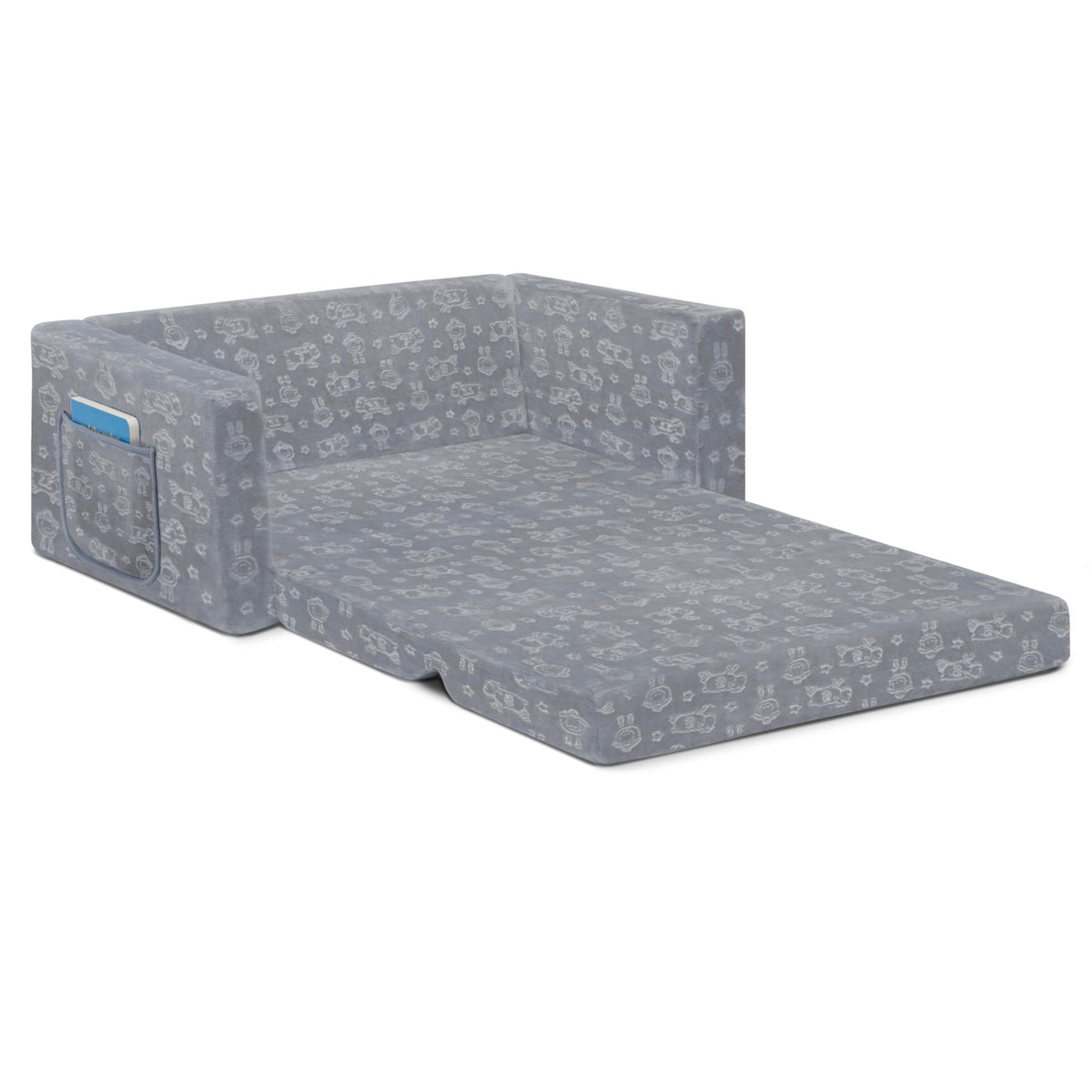 Delta Children Serta Perfect Sleeper ships in a compact box for setup
