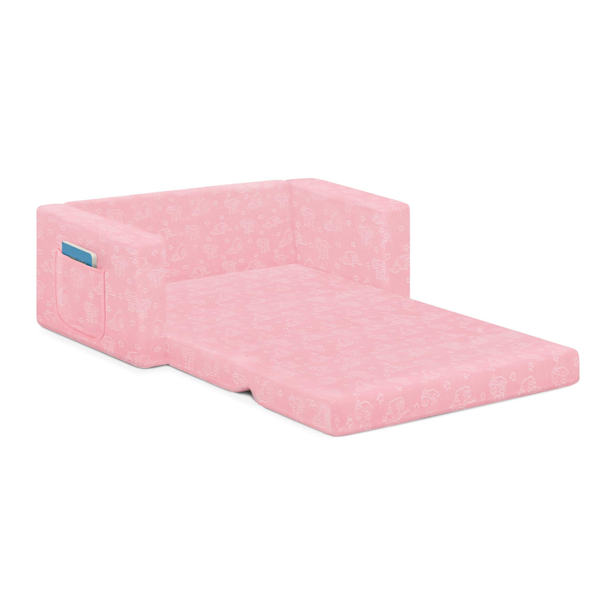 Delta Children Serta Perfect Sleeper ships in a compact box for easy delivery.