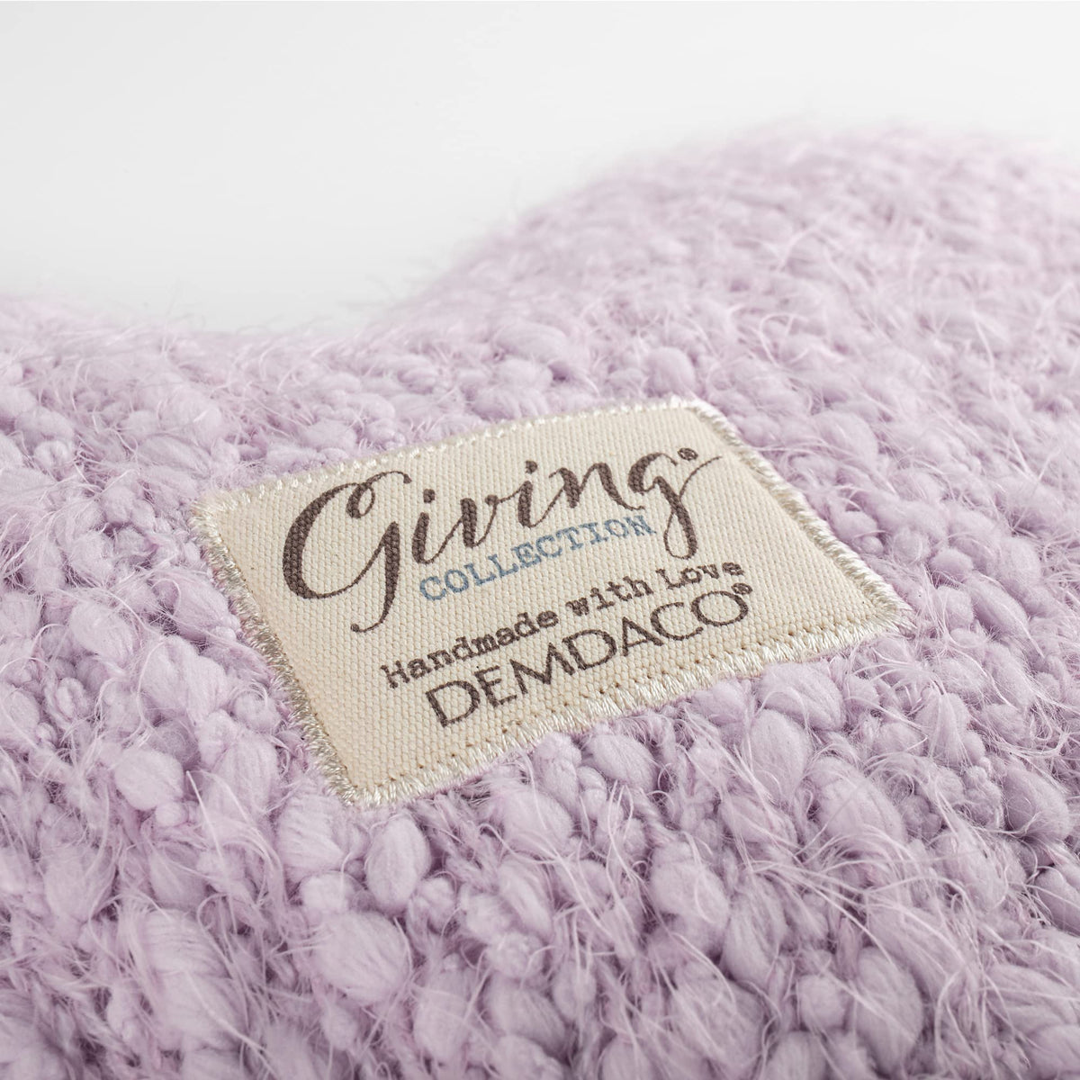 DEMDACO decorative heart pillow adds warmth and sentiment to any sofa or chair.