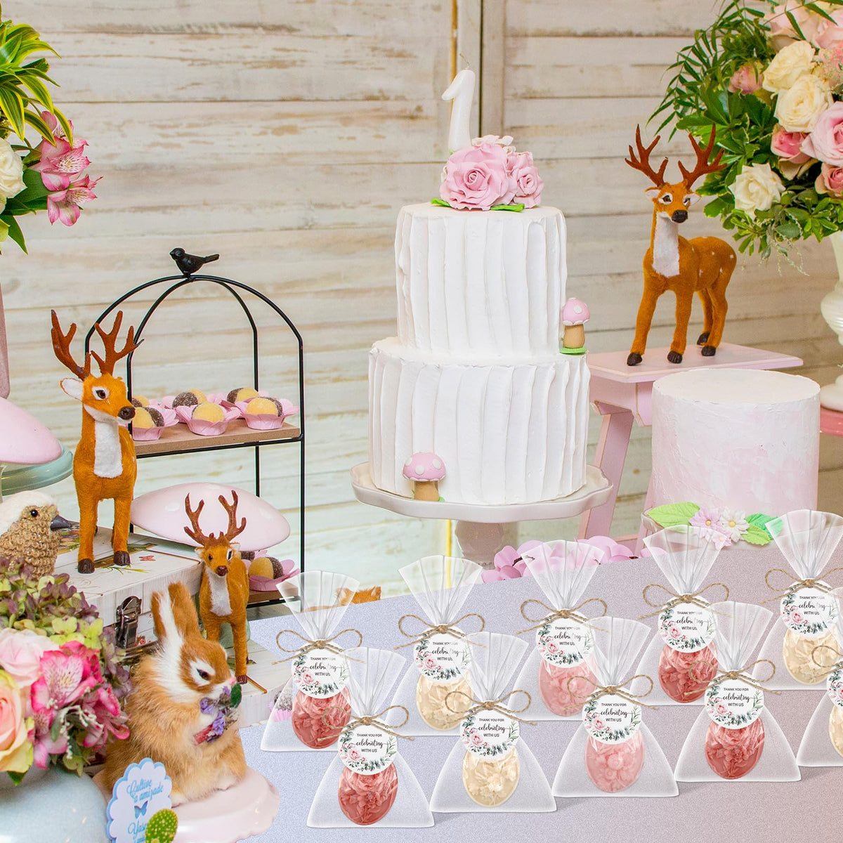 Demissle decorative flower soaps ideal for celebrations and guest rooms.