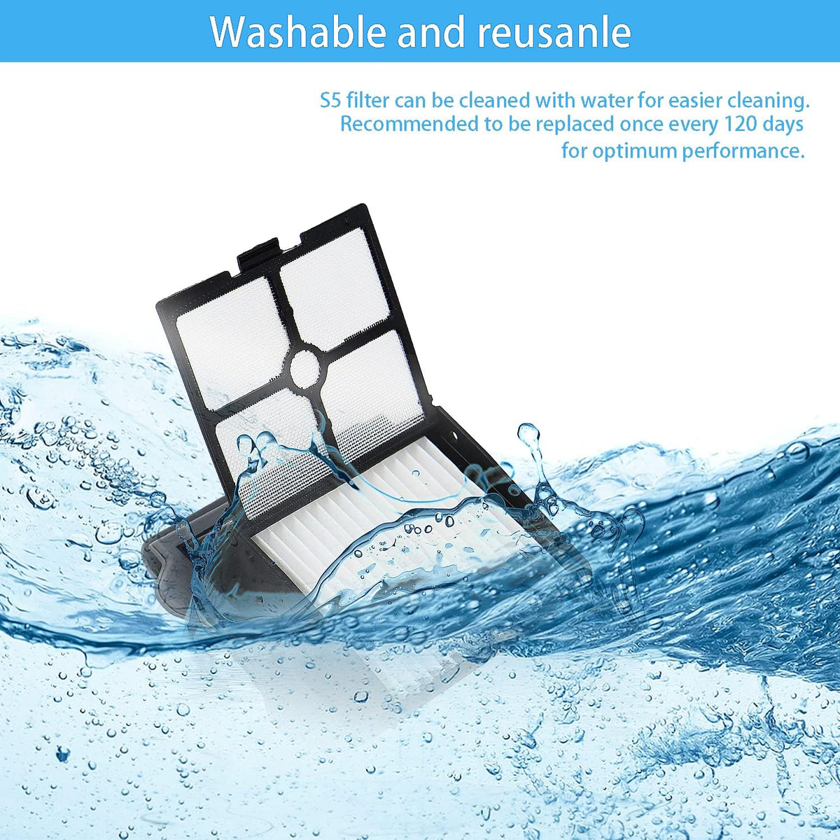 Dentego cleaning brush included for easy vacuum maintenance.