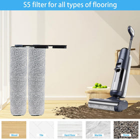 Dentego compatibility note highlighting fit with Tineco S5 series.