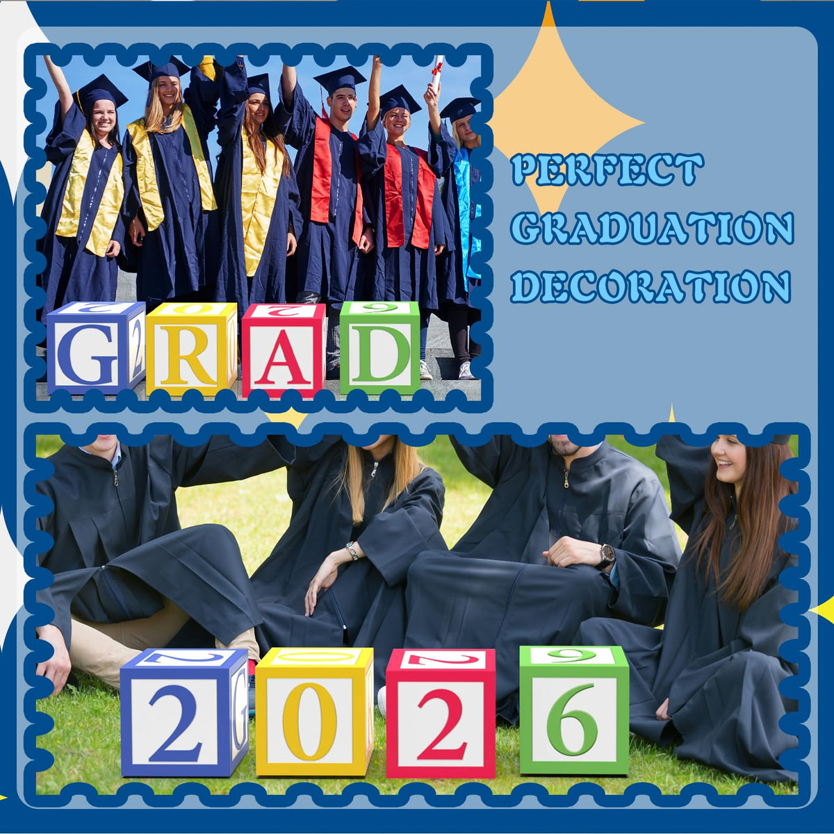 Denylo Pro balloon box backdrop ideas for vivid graduation party scenes.