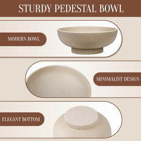 Deobath beige bowl packaged for gifting with safe packaging