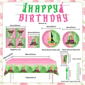 DEPOVTE Witch napkins with bold print for quick cleanup and style