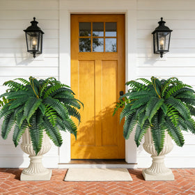 Der Rose 2-pack 45-inch fern for fuller outdoor greenery and easy styling.