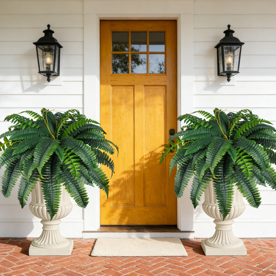 Der Rose 2-pack 45-inch fern for fuller outdoor greenery and easy styling.
