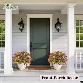 Der Rose 24 bundles outdoor flowers durable against wind and sun for year-round display