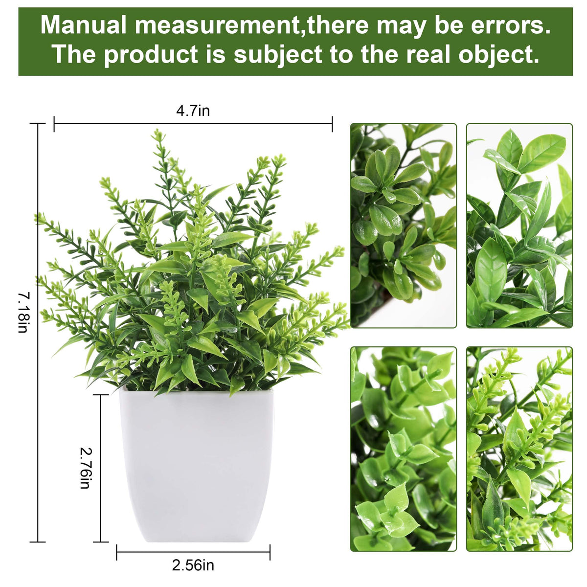 Der Rose artificial greenery in pots enhances office decor without watering.