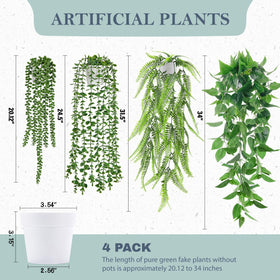Der Rose Boston fern hanging provides lush texture for shelves, windows, or patios
