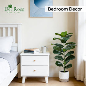 Der Rose compact 30-inch artificial tree ideal for apartments
