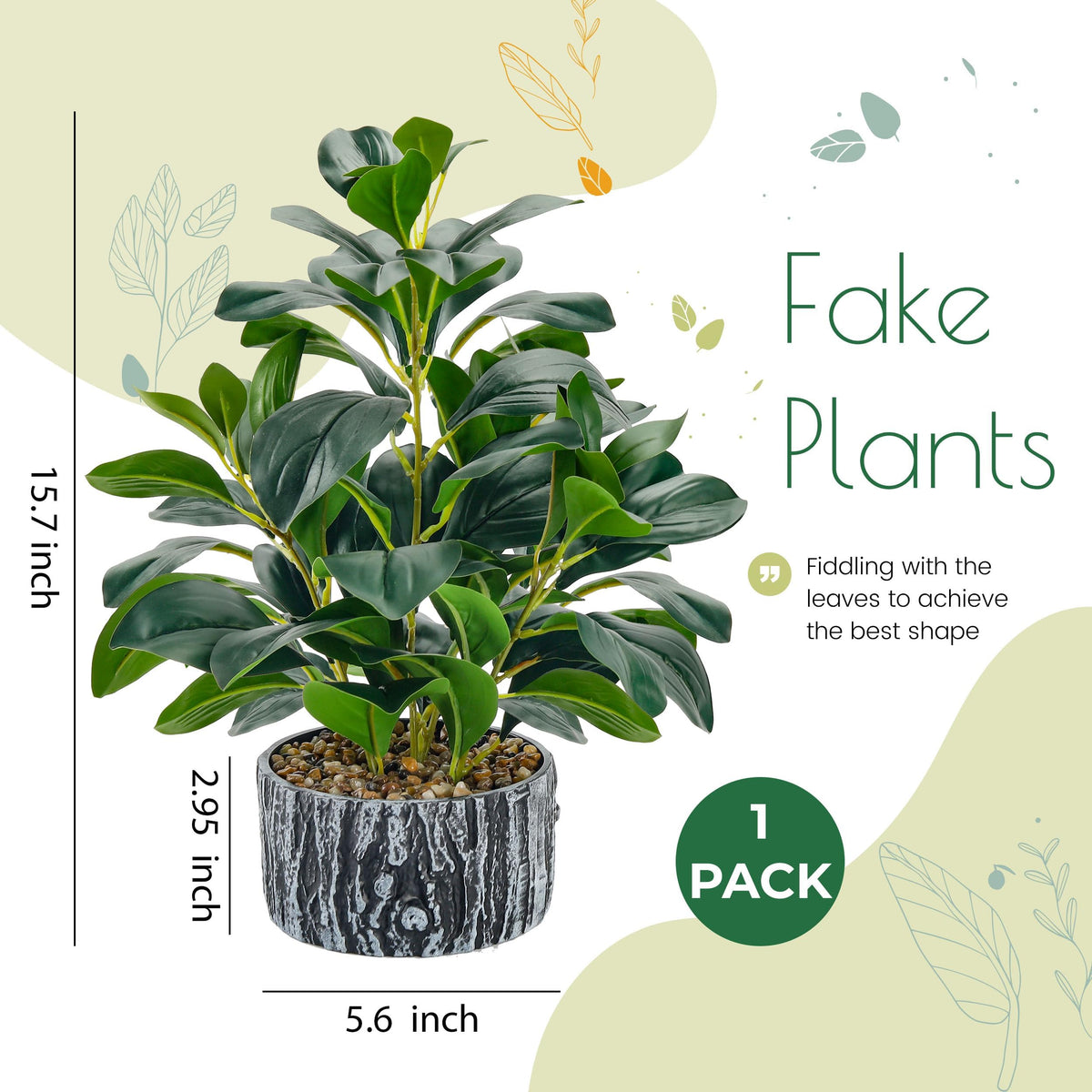 Der Rose artificial plants require no watering or sun, staying vibrant.