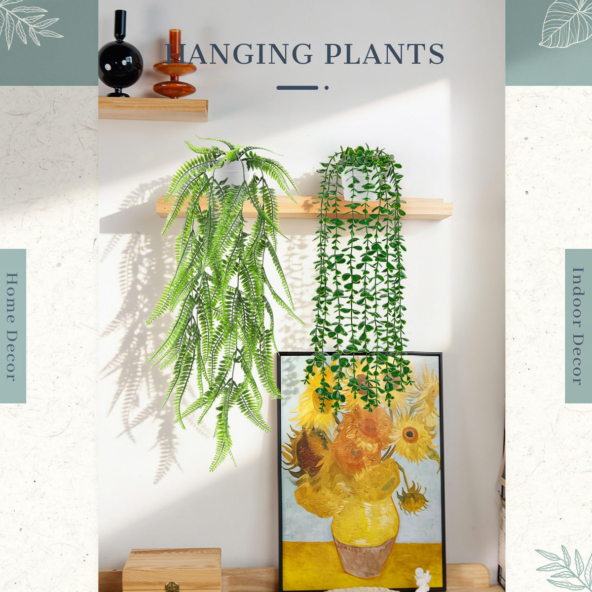 Der Rose outdoor-UV-resistant hanging plants resist sun and rain