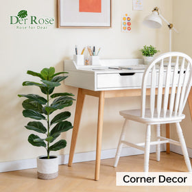 Der Rose evergreen year-round fiddle leaf fig for continuous greenery
