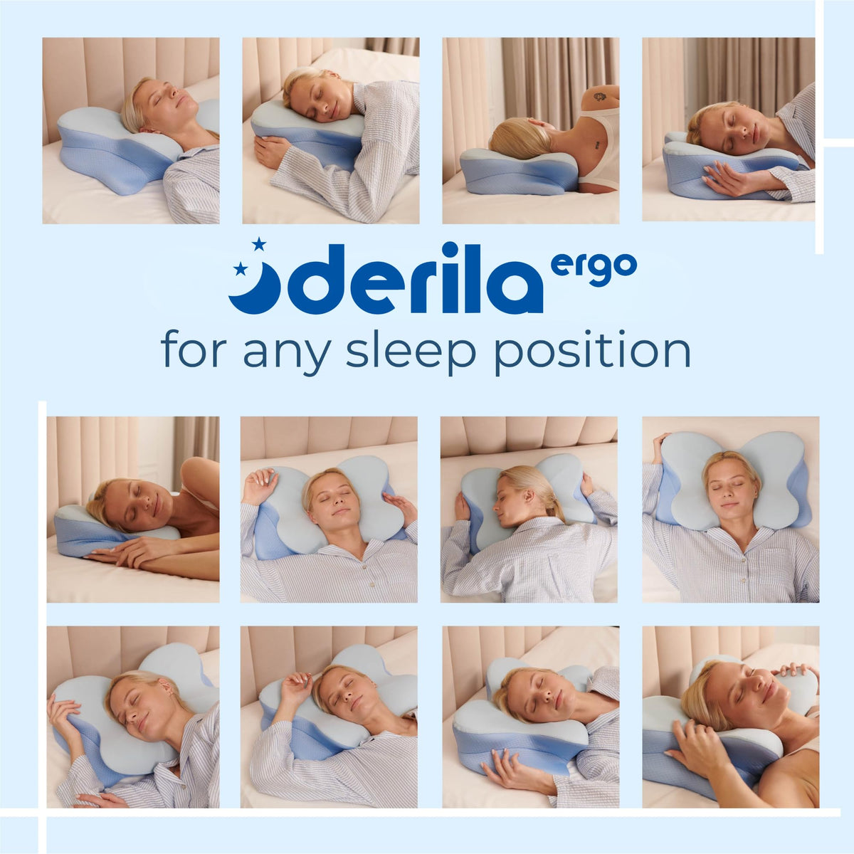 Derila Ergo high-density foam core delivers durable, responsive support.