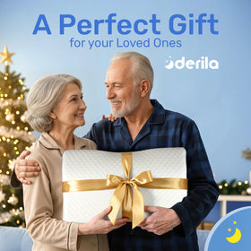 Derila King Size Neck Pillow memory foam adapts to your movements for steady support