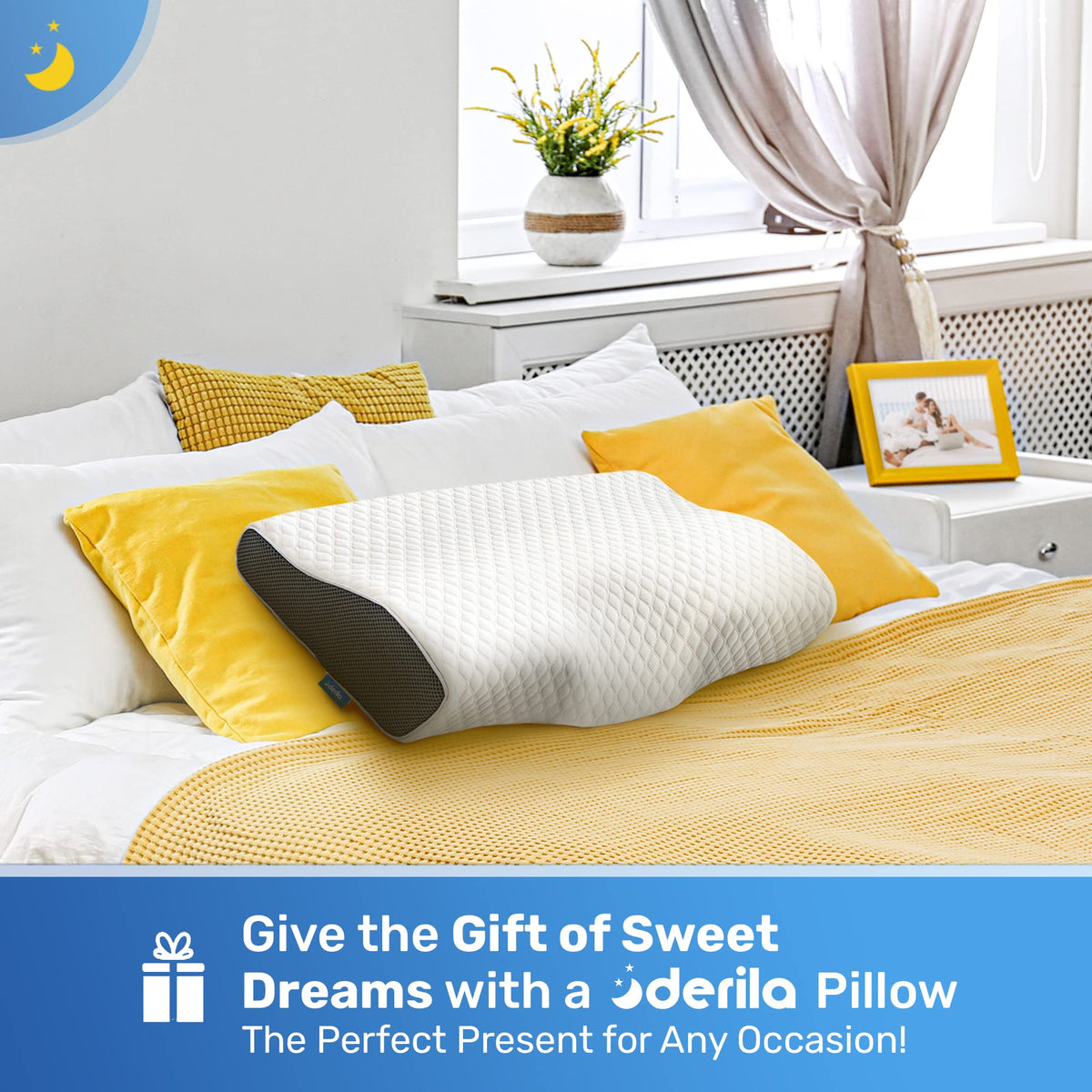 Derila King Size Neck Pillow no harmful chemicals for safe daily use